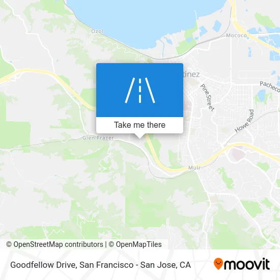 Goodfellow Drive map