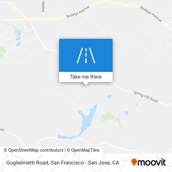 Guglielmetti Road map