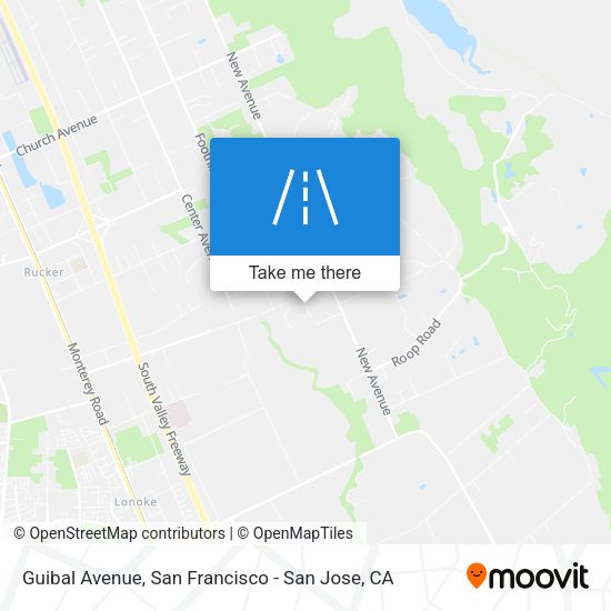 Guibal Avenue map