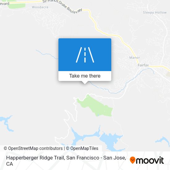 Mapa de Happerberger Ridge Trail