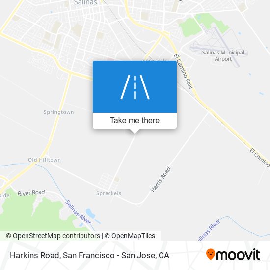 Mapa de Harkins Road