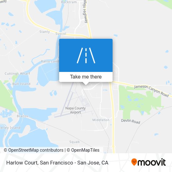 Mapa de Harlow Court