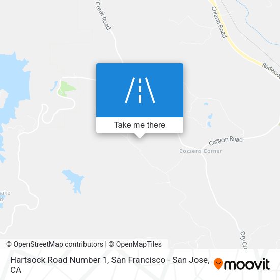 Hartsock Road Number 1 map
