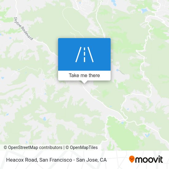 Mapa de Heacox Road