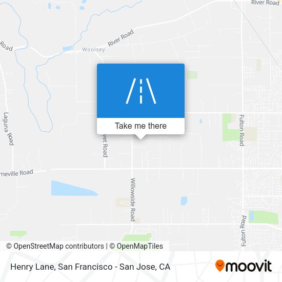 Mapa de Henry Lane