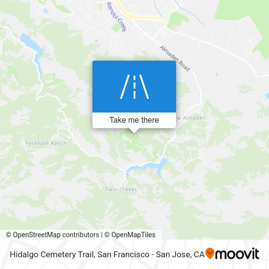 Mapa de Hidalgo Cemetery Trail
