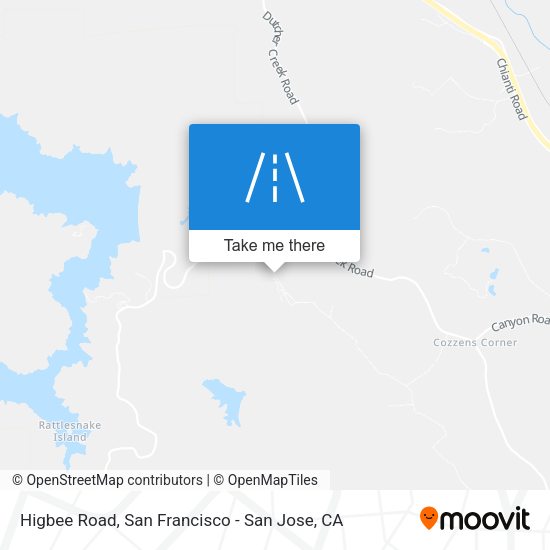 Mapa de Higbee Road