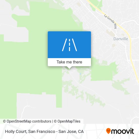 Mapa de Holly Court