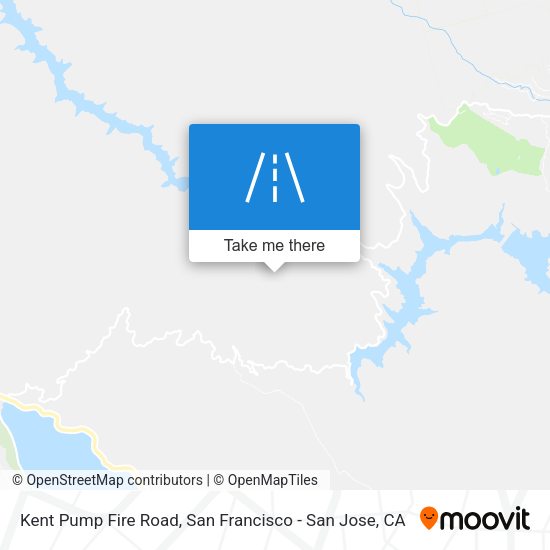 Mapa de Kent Pump Fire Road