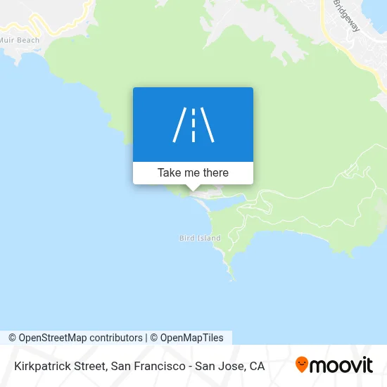 Kirkpatrick Street map