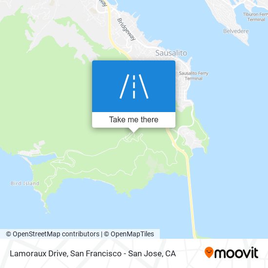 Lamoraux Drive map