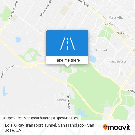 Mapa de Lcls X-Ray Transport Tunnel