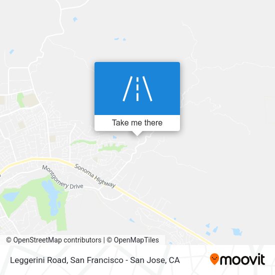 Mapa de Leggerini Road