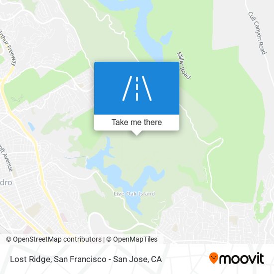 Mapa de Lost Ridge