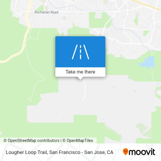 Lougher Loop Trail map