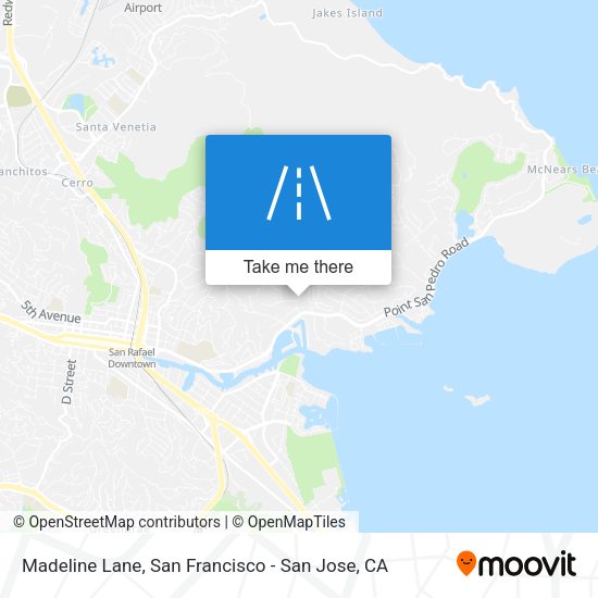 Mapa de Madeline Lane