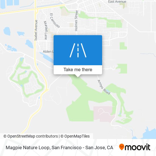 Mapa de Magpie Nature Loop
