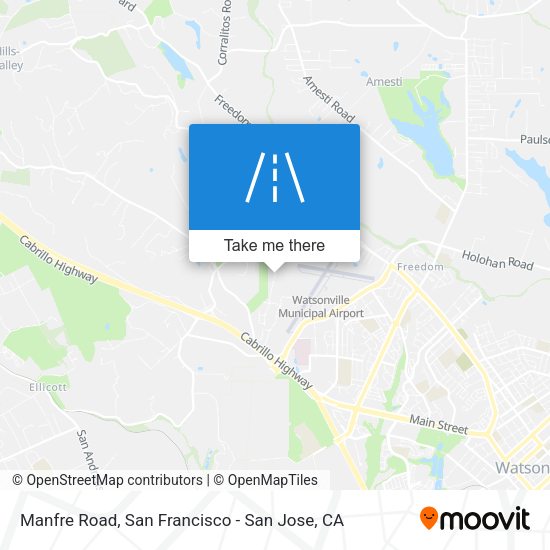 Mapa de Manfre Road