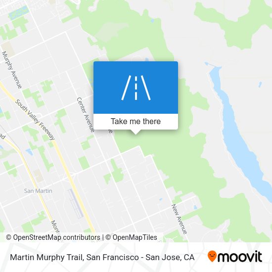 Mapa de Martin Murphy Trail