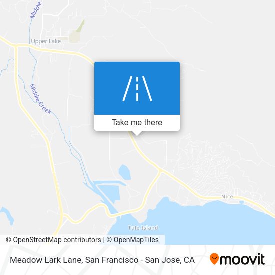 Mapa de Meadow Lark Lane