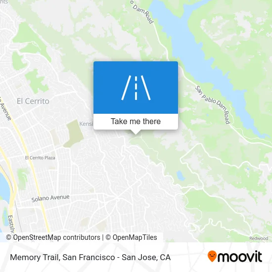 Memory Trail map