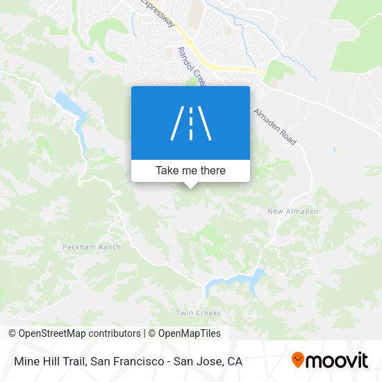 Mapa de Mine Hill Trail