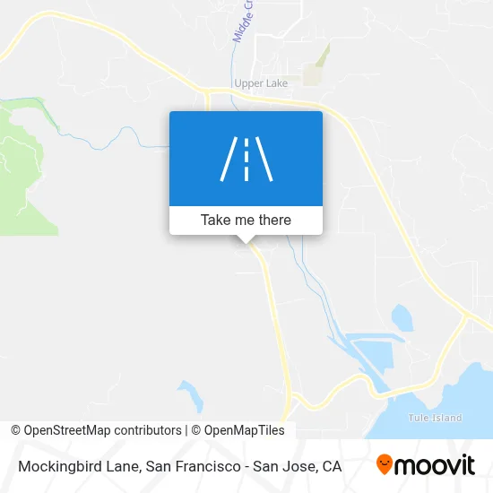 Mockingbird Lane map