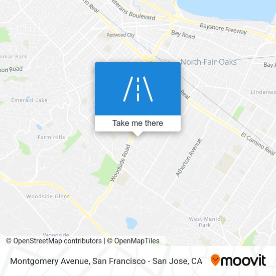 Mapa de Montgomery Avenue