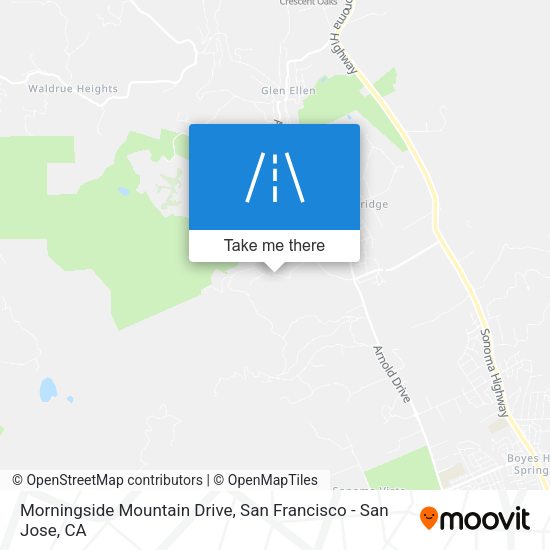 Morningside Mountain Drive map