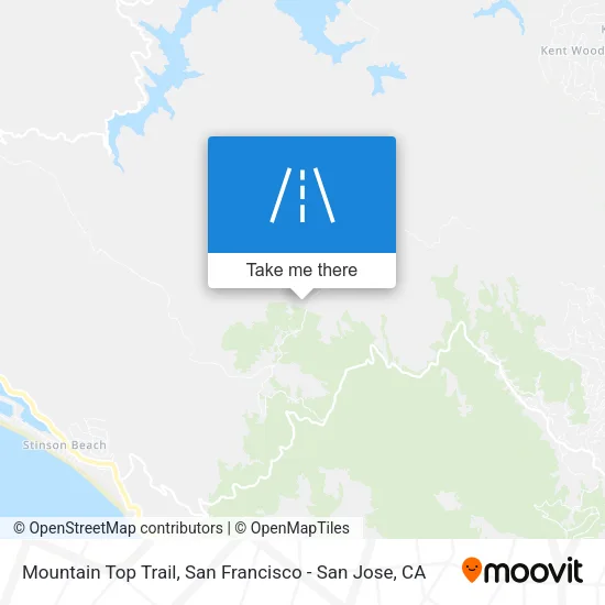 Mountain Top Trail map