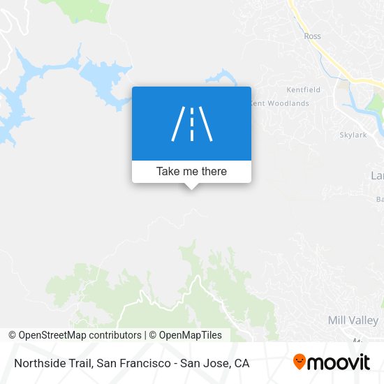 Mapa de Northside Trail