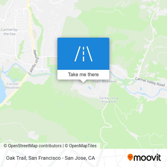 Mapa de Oak Trail