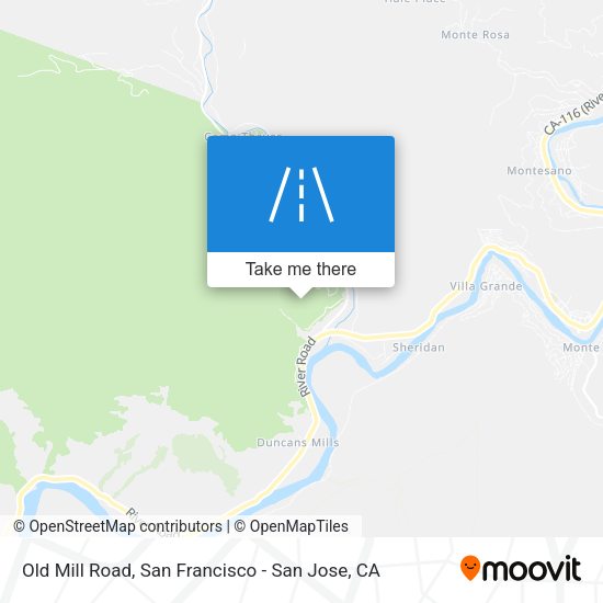 Mapa de Old Mill Road