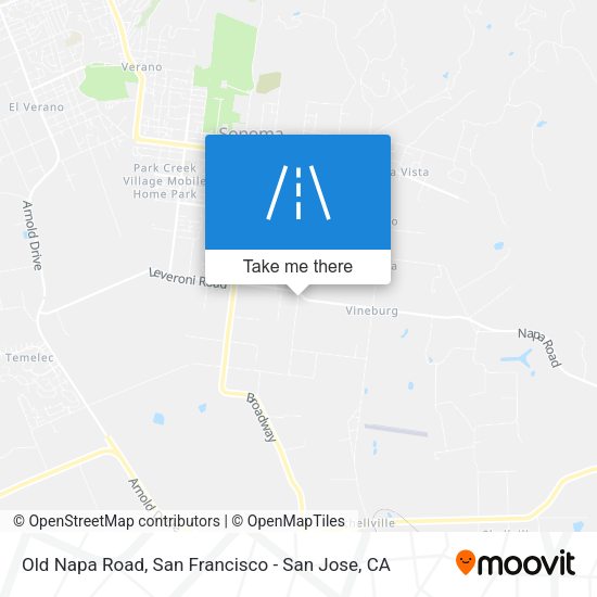 Mapa de Old Napa Road