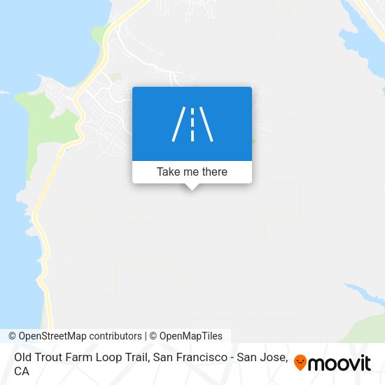 Old Trout Farm Loop Trail map