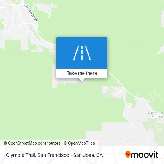 Mapa de Olympia Trail
