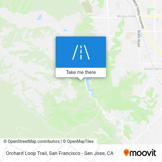 Orchard Loop Trail map