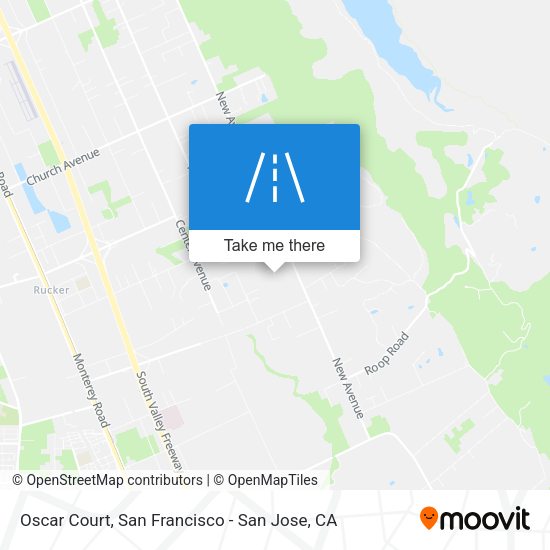 Mapa de Oscar Court