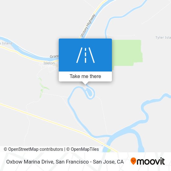 Oxbow Marina Drive map