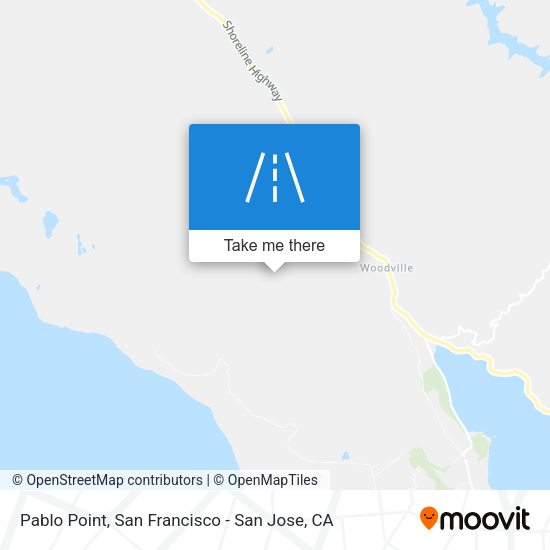 Mapa de Pablo Point