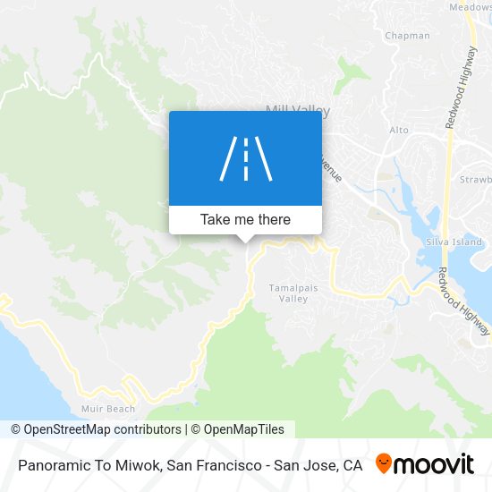 Panoramic To Miwok map