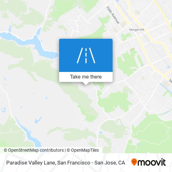 Mapa de Paradise Valley Lane
