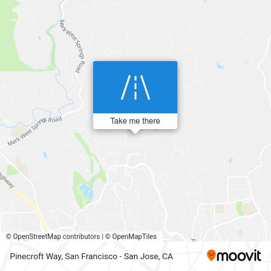 Mapa de Pinecroft Way