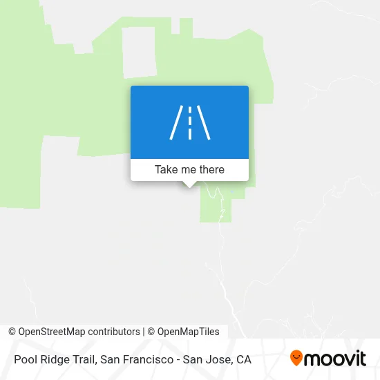 Pool Ridge Trail map