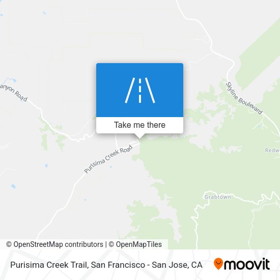 Mapa de Purisima Creek Trail