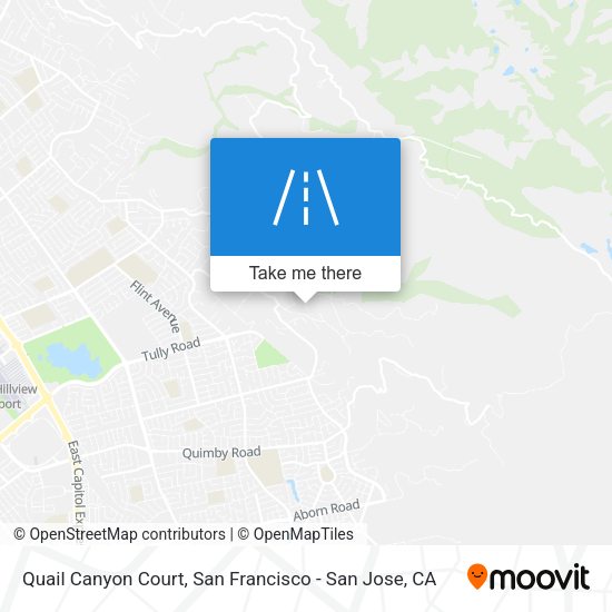 Quail Canyon Court map