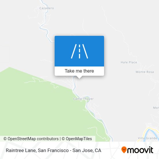 Mapa de Raintree Lane