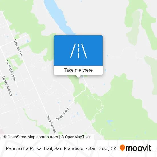 Rancho La Polka Trail map