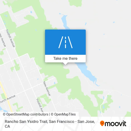 Rancho San Ysidro Trail map