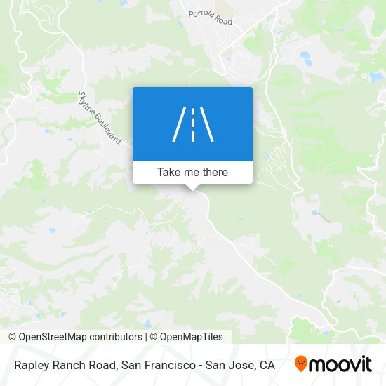 Rapley Ranch Road map
